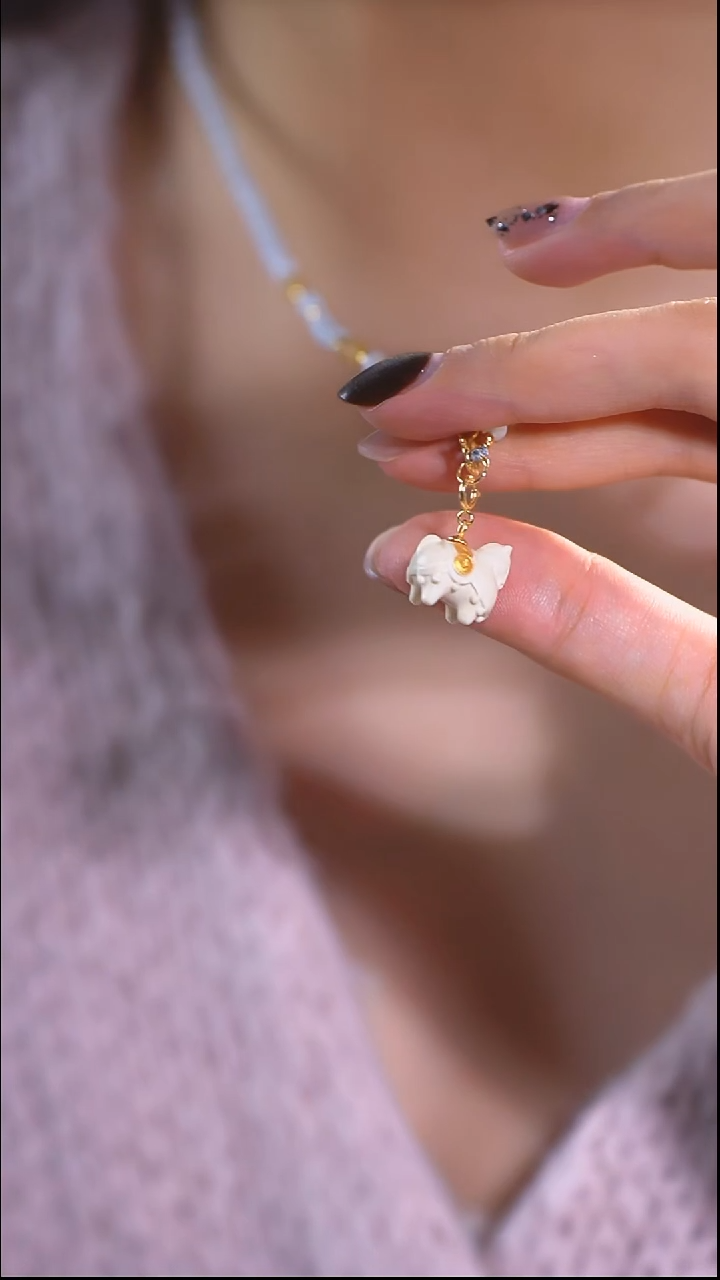 吊坠猛犸象牙【唐马】吊坠