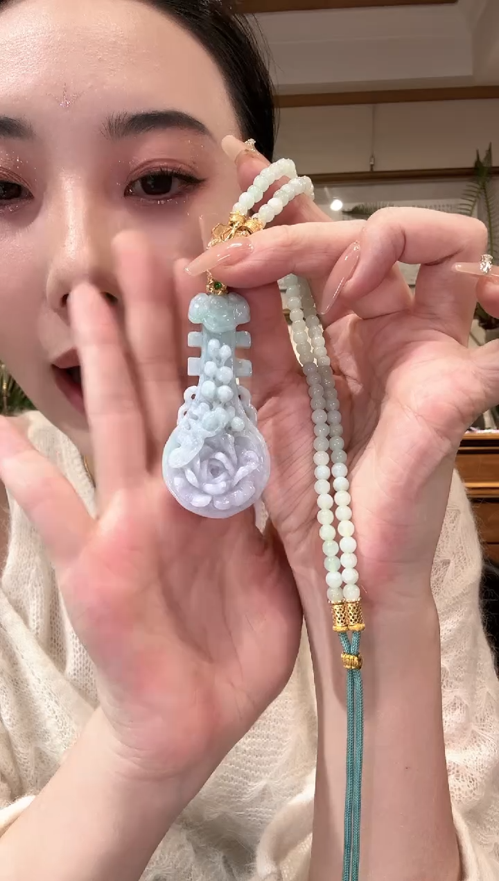 【闪购商品】翡翠颈饰未镶嵌国风