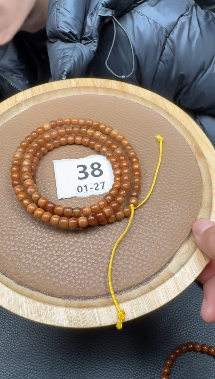 【闪购商品】菩提根/象牙果手串7.5mm左右龙脊菩提多圈一条