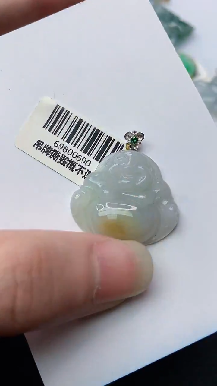 【闪购商品】翡翠颈饰18K金镶嵌10..........