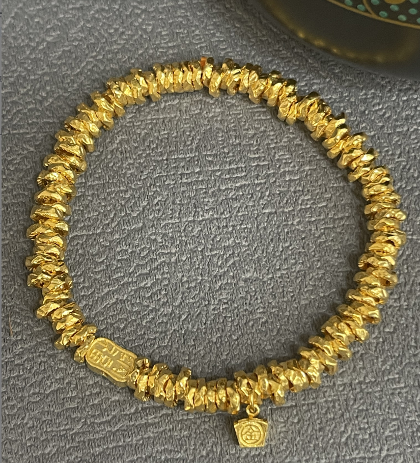 足金999卡5发财屋盘缠4.66