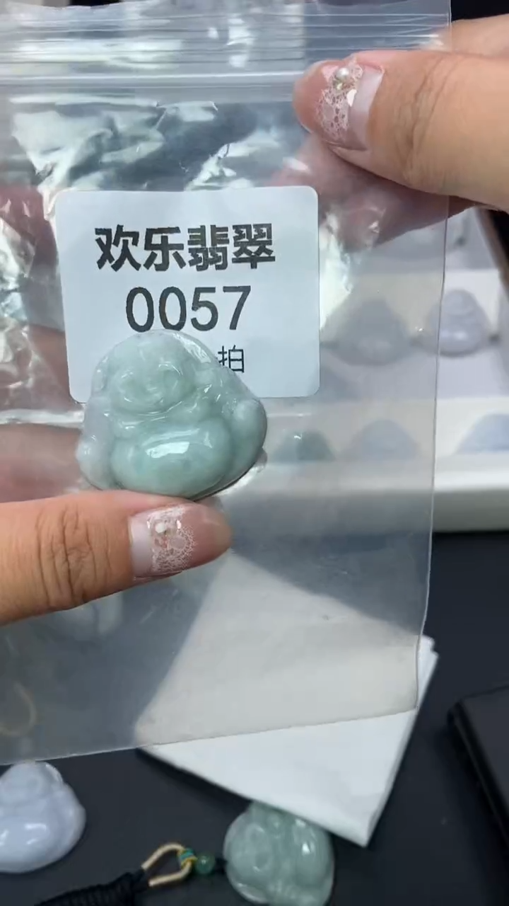 颈饰未镶嵌翡翠缅甸天然翡翠0057