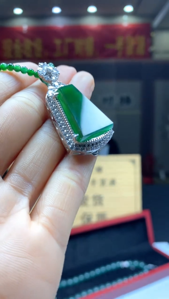 【闪购商品】翡翠颈饰未镶嵌********202