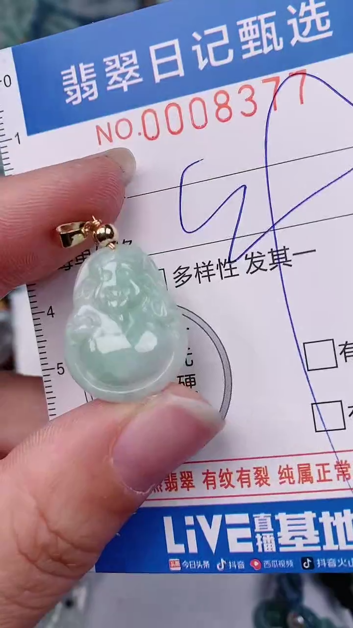 【闪购商品】翡翠颈饰未镶嵌00008377