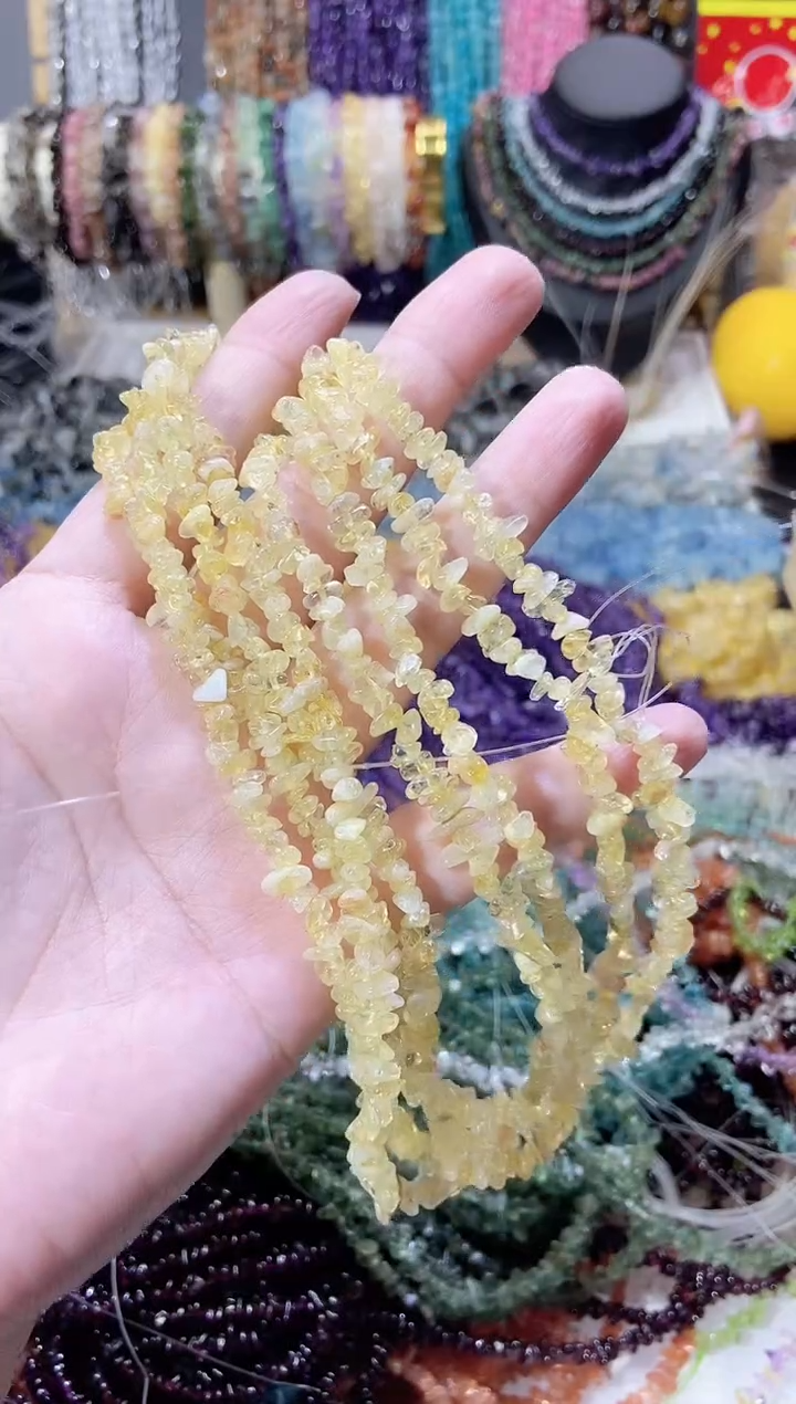 未镶嵌珠宝半成品水晶小黄塔晶