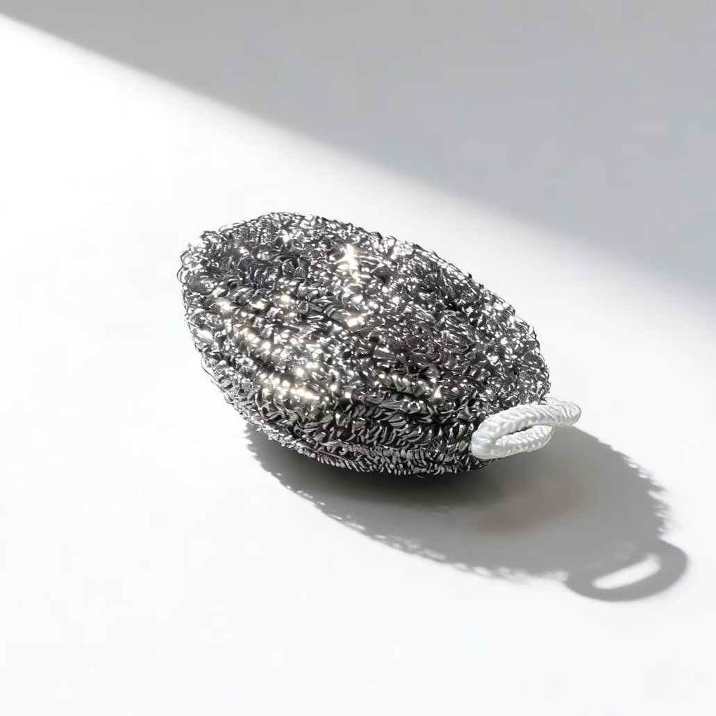 旺悠家6只装组合蛋形钢丝球螺旋灶具洗锅多用途