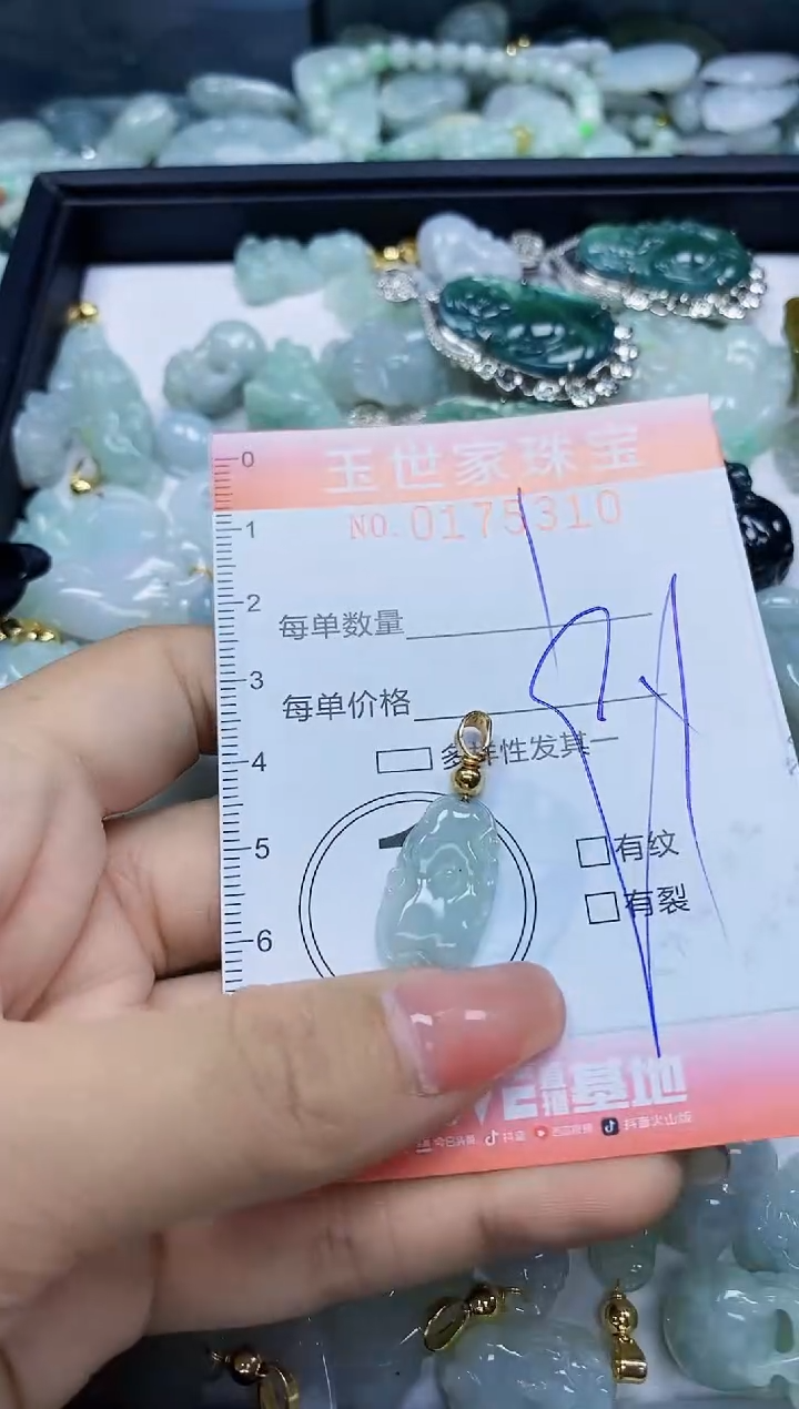 【闪购商品】翡翠颈饰未镶嵌闪购0175310