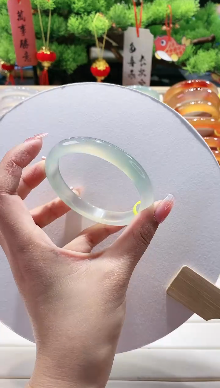 【闪购商品】玛瑙/玉髓手镯未镶嵌78-61.6