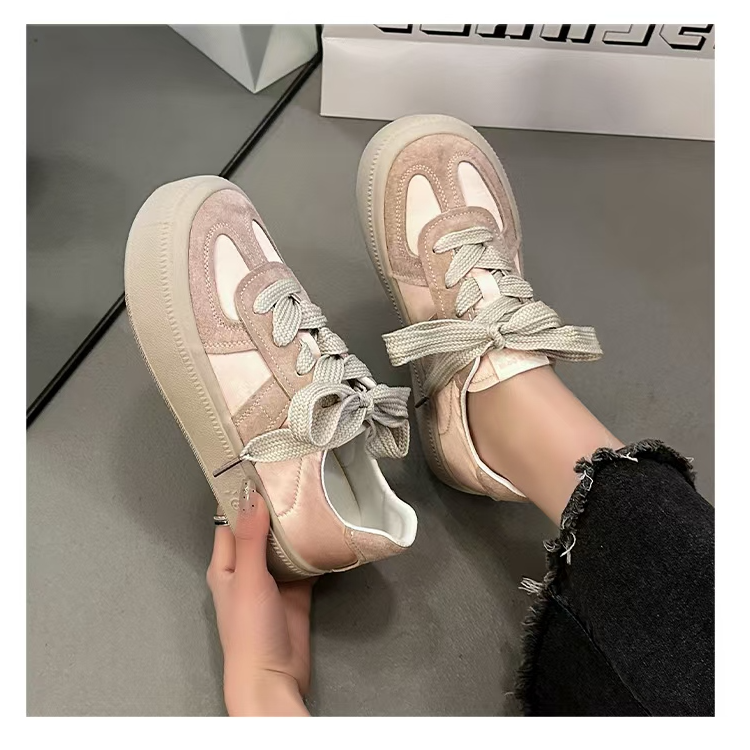 2025年春季新款软底真皮百搭休闲鞋5023