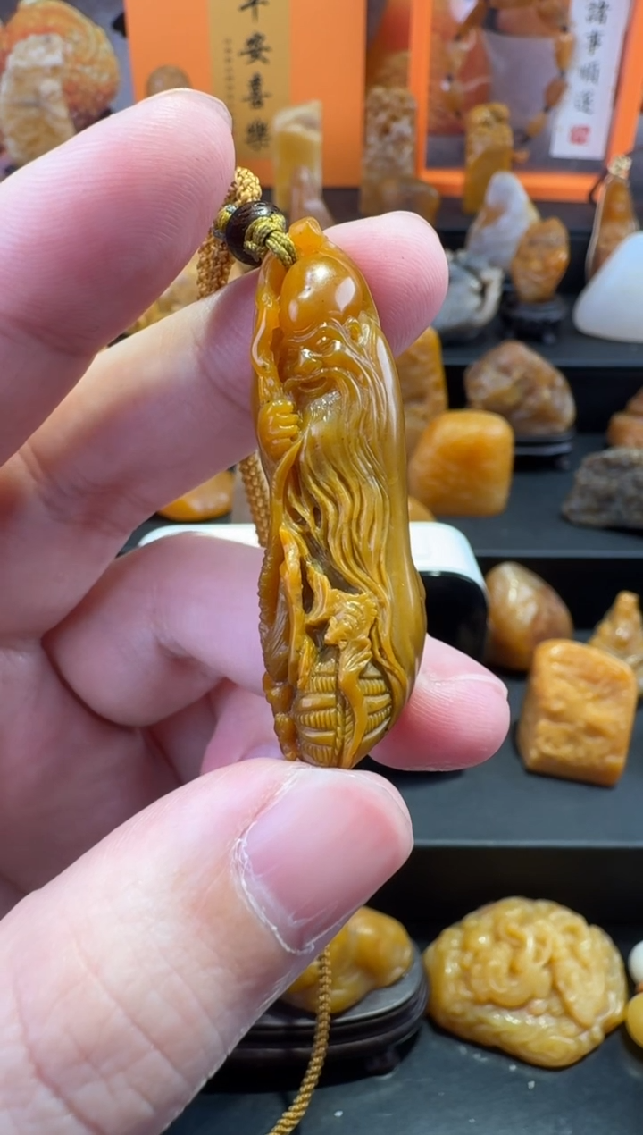 【闪购商品】田黄石半知田黄直播间