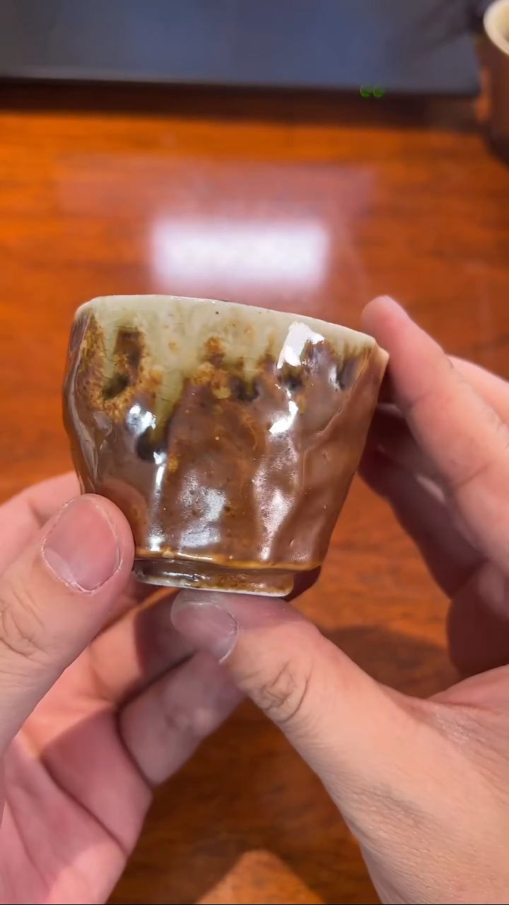 【闪购商品】瓷柴窑手捏杯子