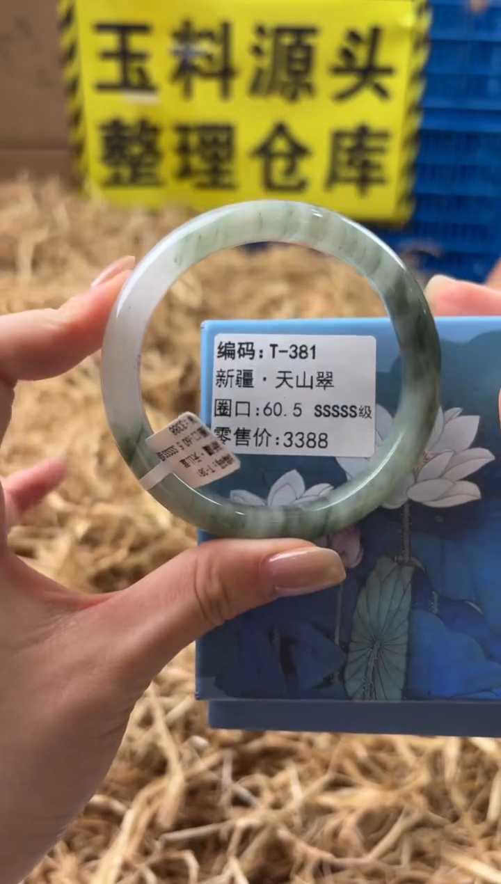 未镶嵌手镯石英质玉T-381