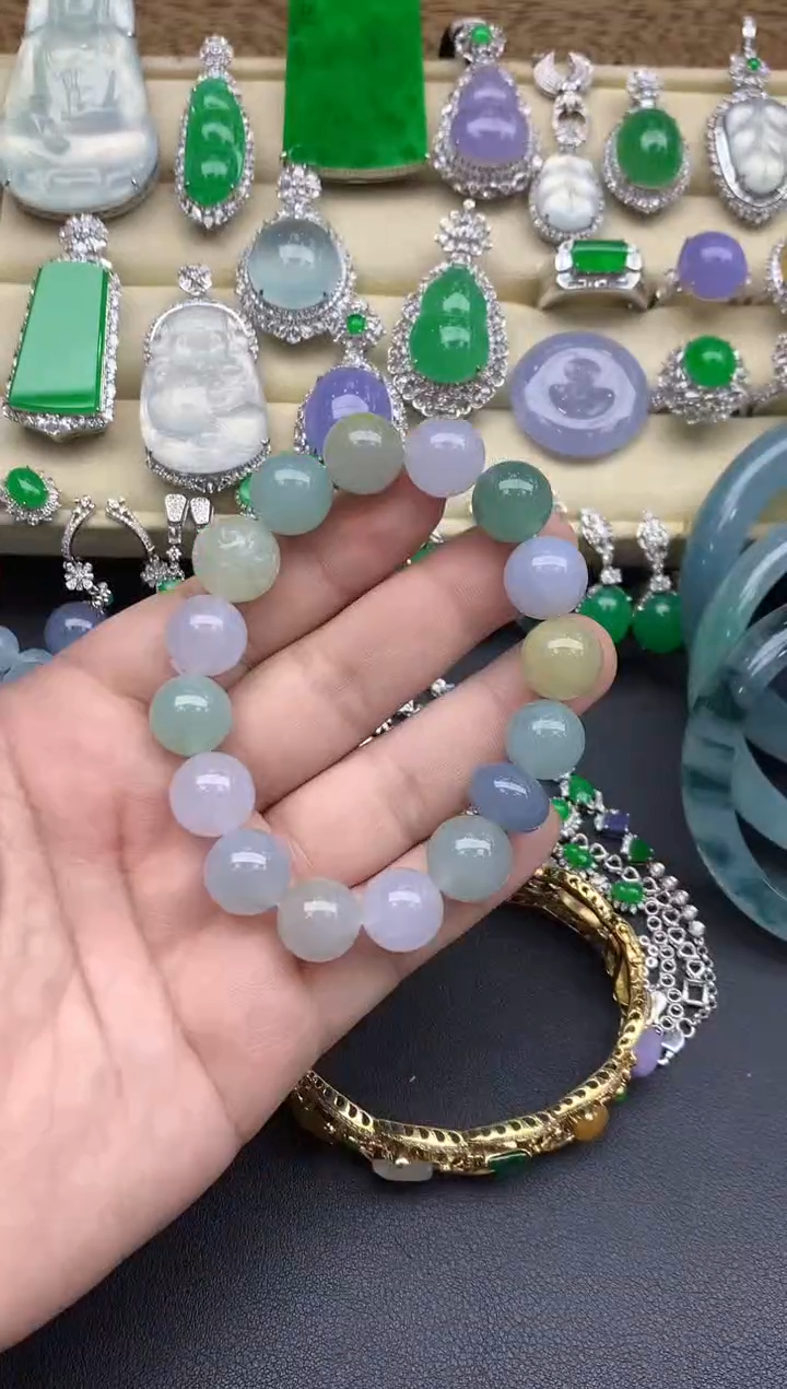 【闪购商品】翡翠手串未镶嵌353-中国好珍宝