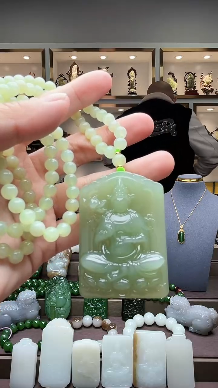 【闪购商品】和田玉颈饰未镶嵌苏