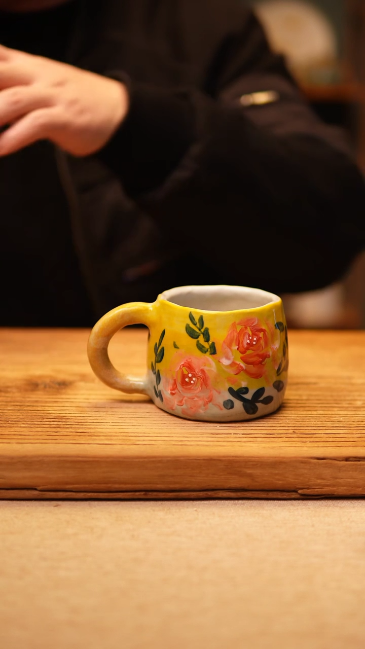【闪购商品】@@陶园瓷舍@@纯手工手绘@高温釉下彩