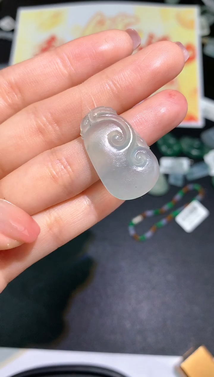 定制翡翠未镶嵌不退|A19|