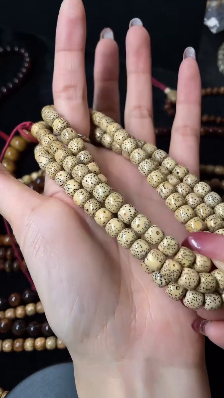 【闪购商品】精工级陈籽桶珠8*7长串