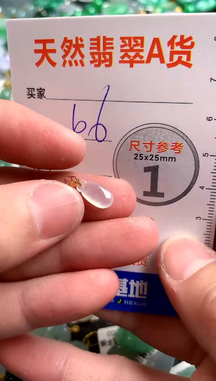 【闪购商品】翡翠颈饰18K金镶嵌13003476