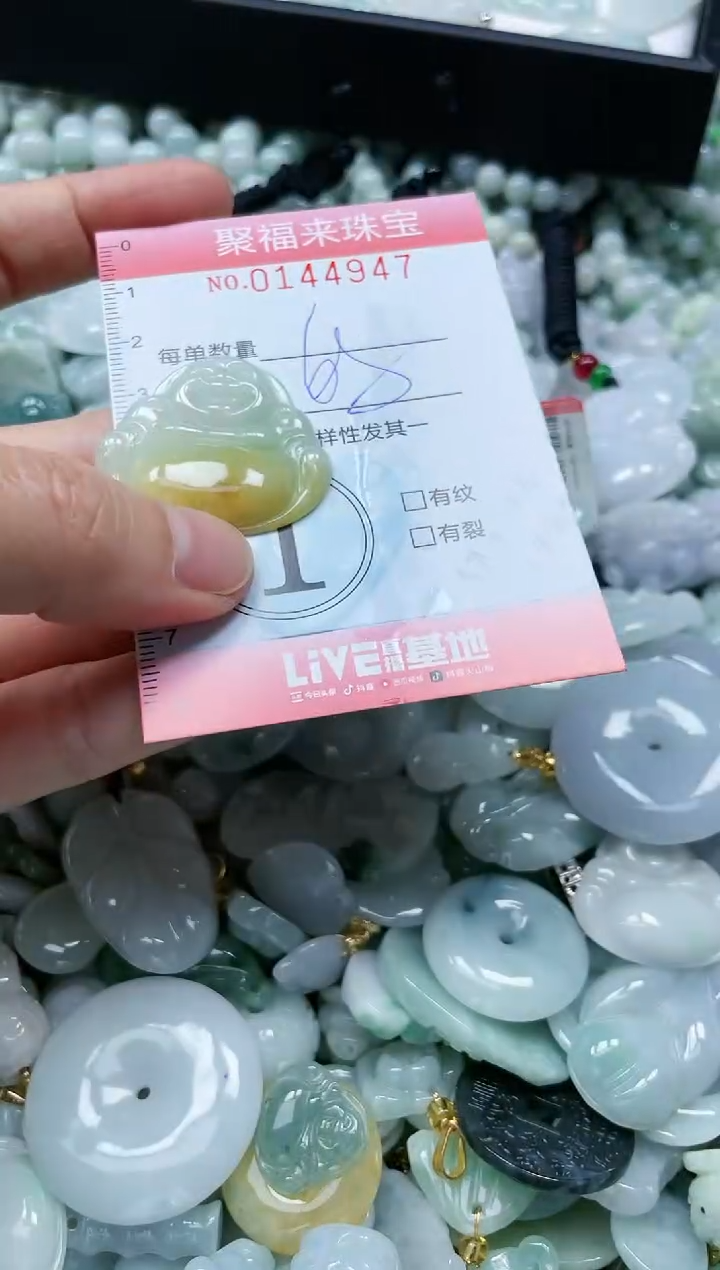 【闪购商品】翡翠未镶嵌颈饰闪购0144947