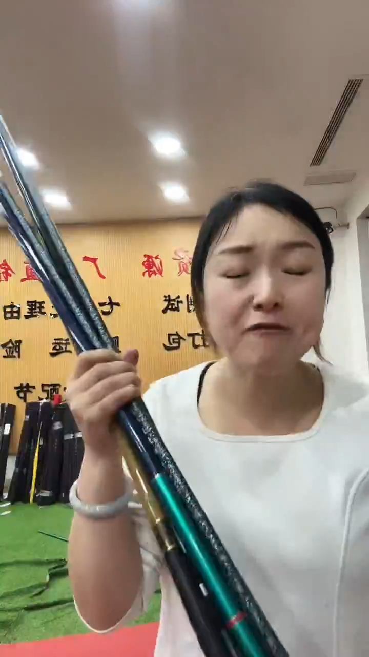 碳素7.2m样品竿随机发