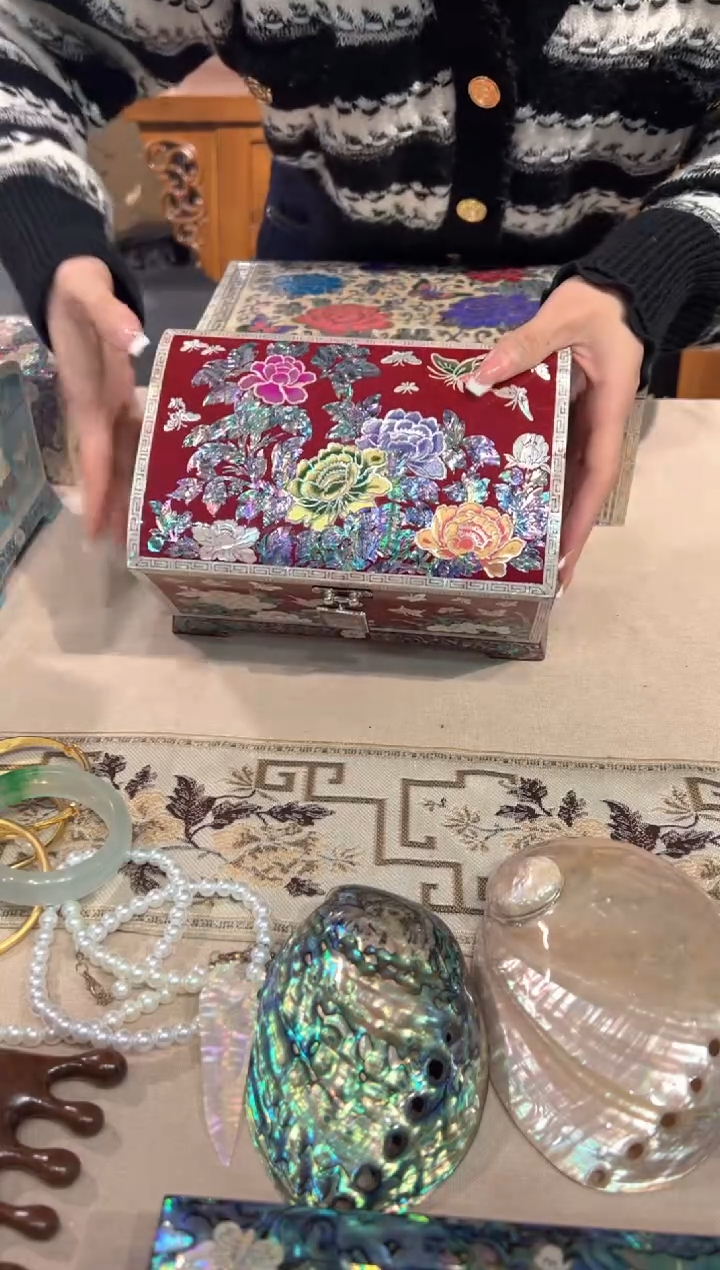 【闪购商品】按扣满贝底·弘贝雅螺钿漆器文化馆