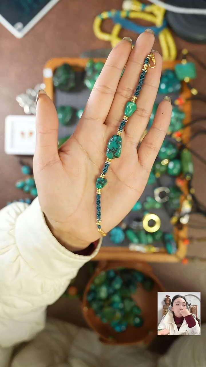 无非金属绿绿的链子真好看