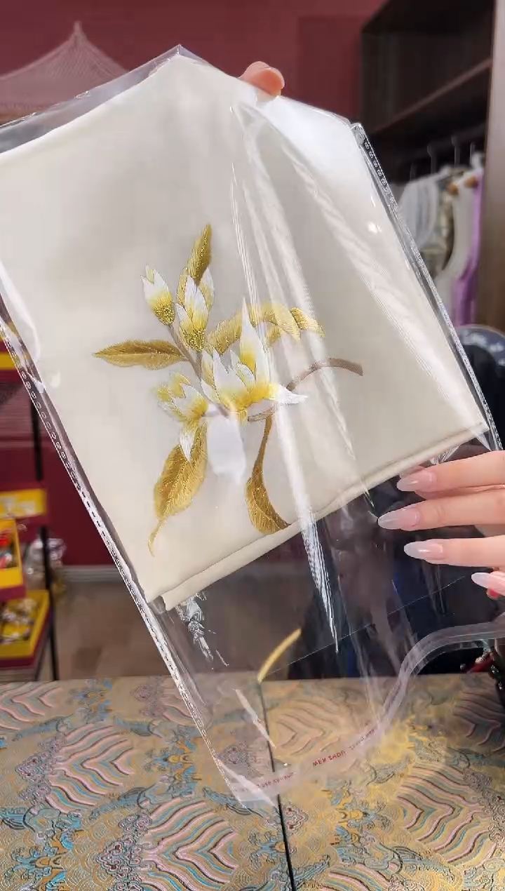 【闪购商品】刺绣苏绣100桑蚕丝大披肩