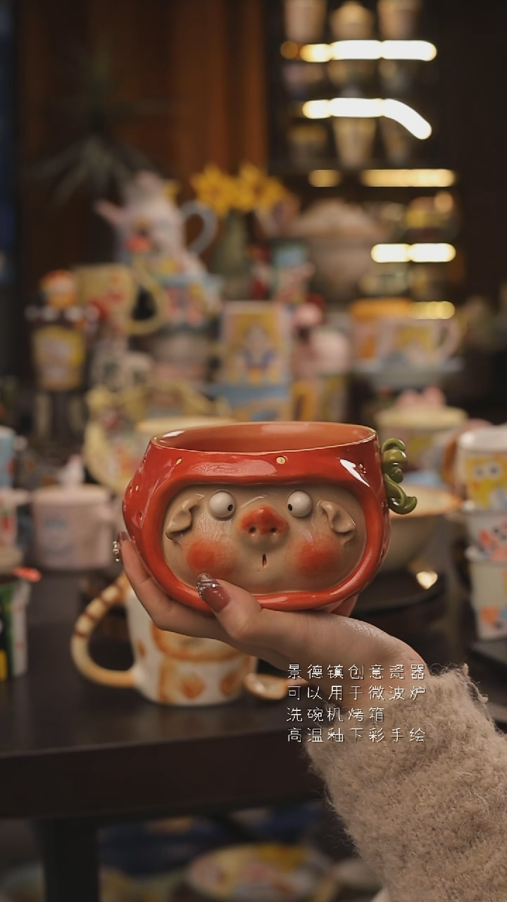 景德镇釉下彩绘设计师款式陶瓷