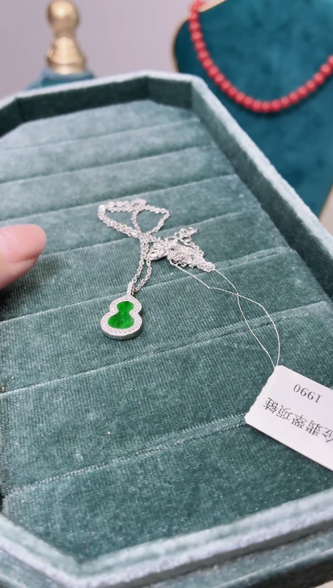 项链合金翡翠129BJ1225产品一个（多样性）