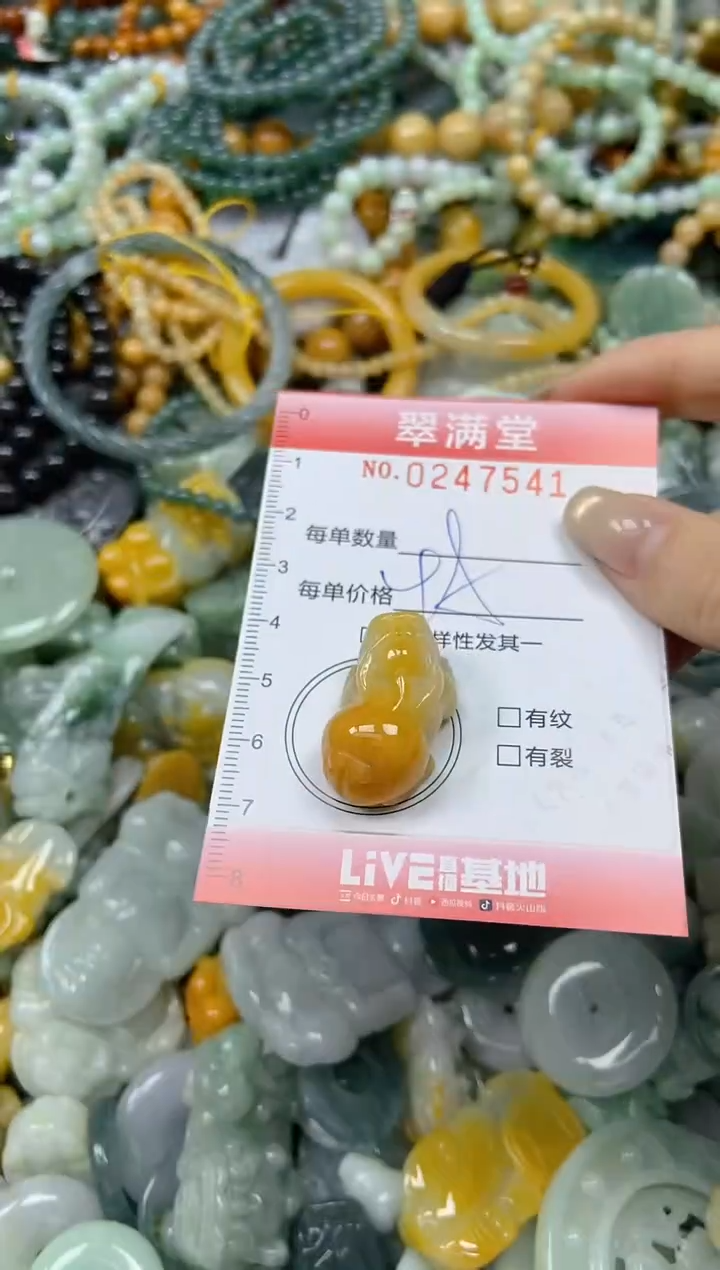 未镶嵌挂件翡翠闪购0247541