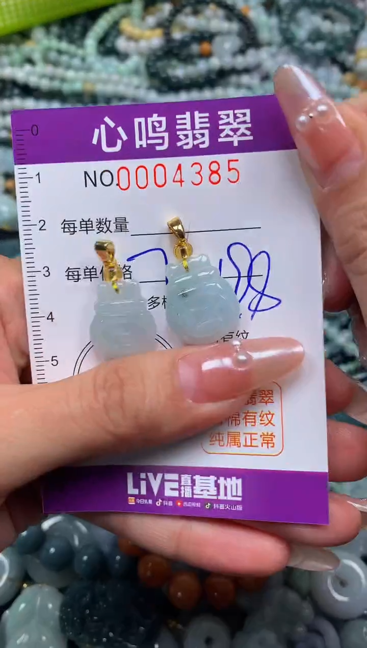 颈饰未镶嵌翡翠闪购004385