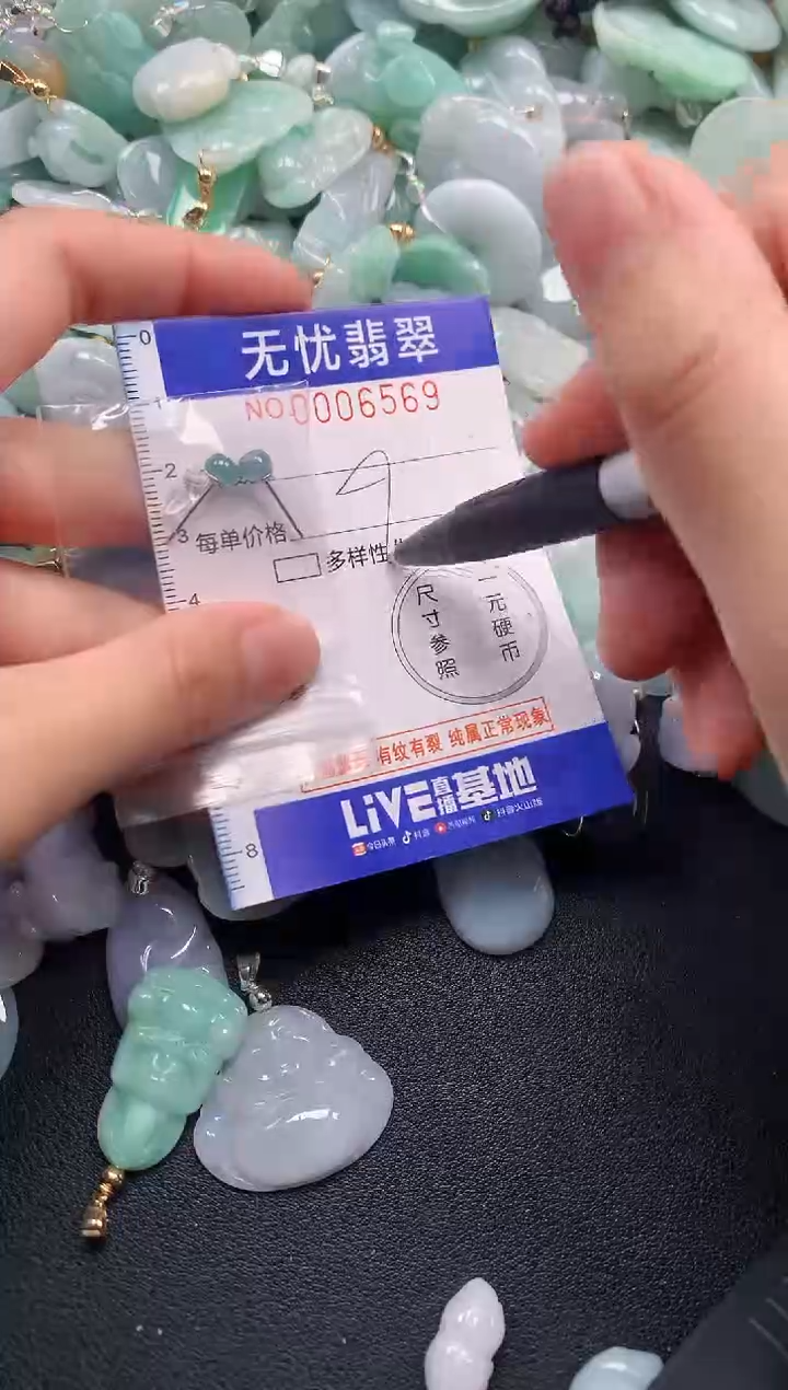 颈饰未镶嵌翡翠6569