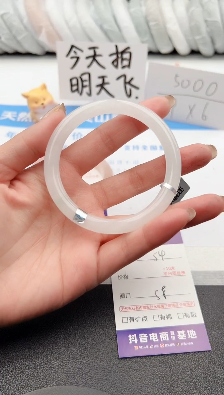 【闪购商品】石英质玉手镯未镶嵌jj54-Y58