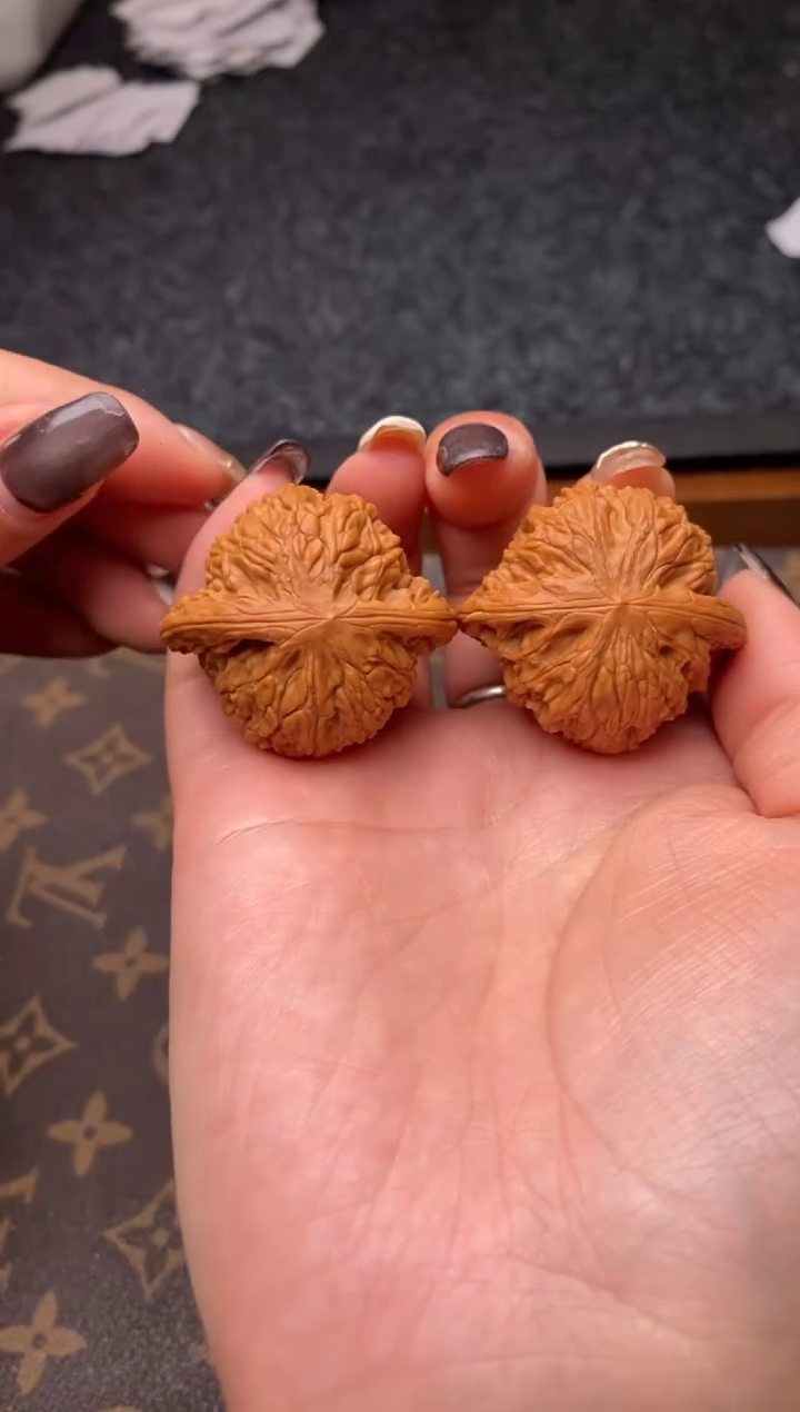 把件文玩核桃b200号38尺磨盘