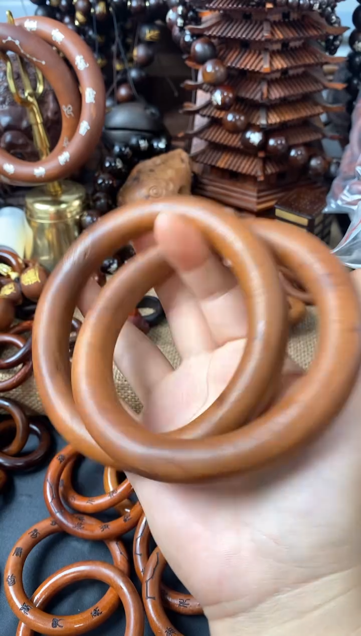 【闪购商品】木枣木瑕疵乾坤圈一物一拍