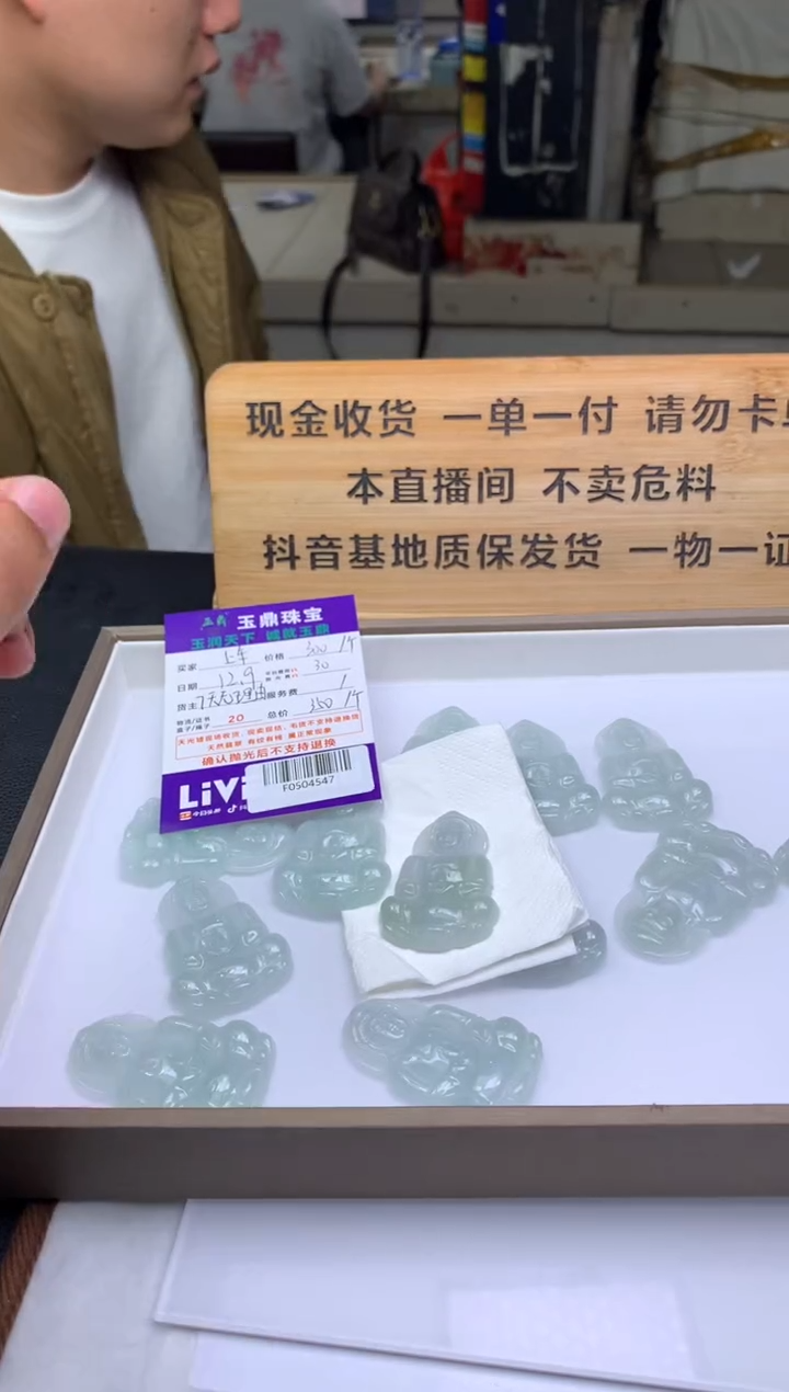 吊坠(不含链)未镶嵌翡翠多样性发其一 - F0504547