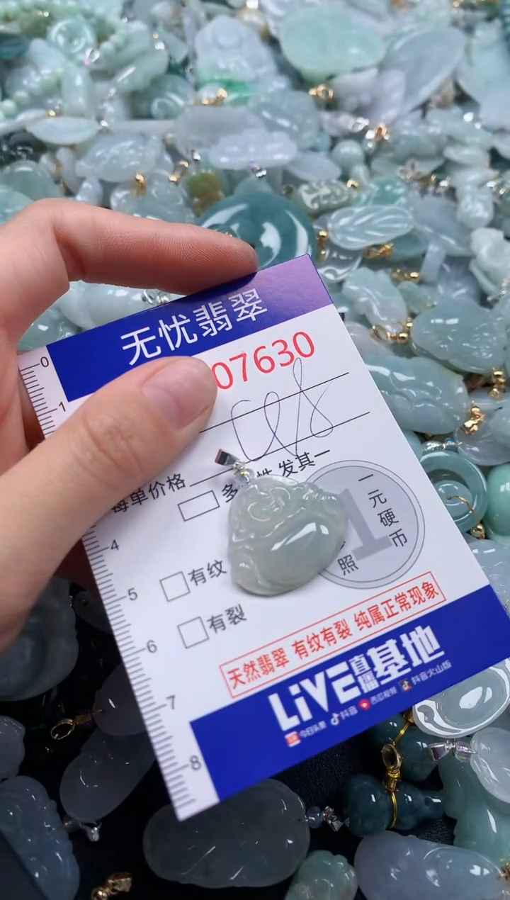 颈饰未镶嵌翡翠7630