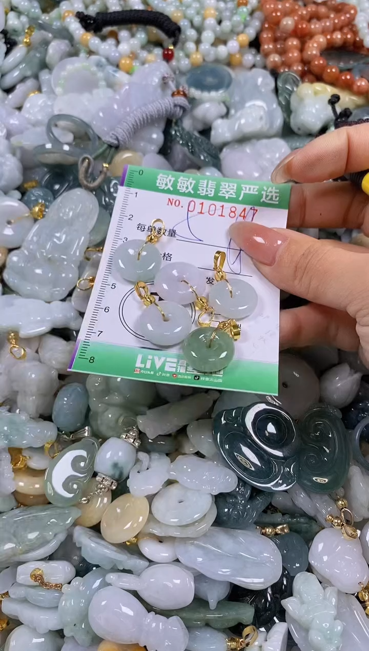 【闪购商品】翡翠颈饰未镶嵌闪购链接0101847