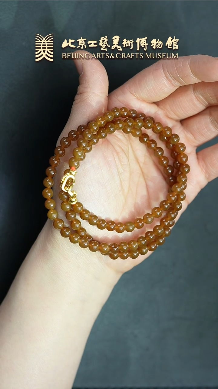 和田玉未镶嵌珠链B0326GMD203珠链