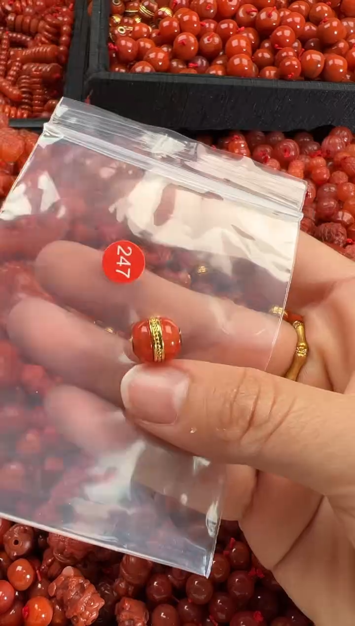 【闪购商品】南红玛瑙颈饰未镶嵌11