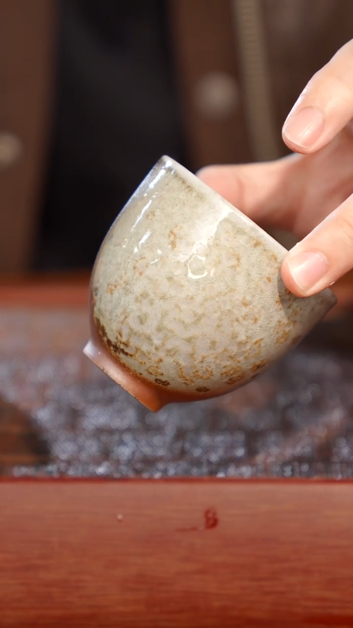 陶瓷奢瓷/瑞寅柴烧茶器（杯子）1266