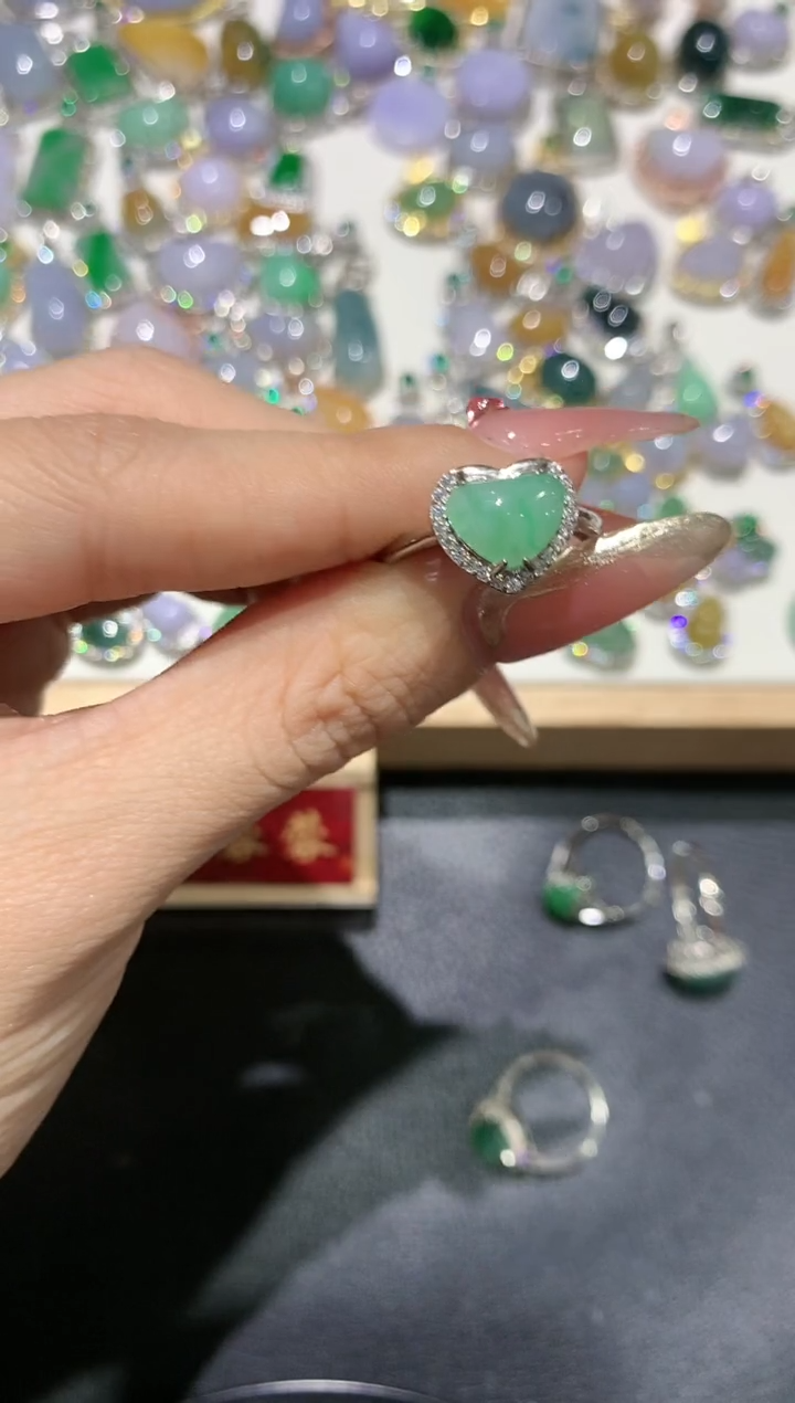 【闪购商品】翡翠吊坠(不含链)银S925镶嵌团购28