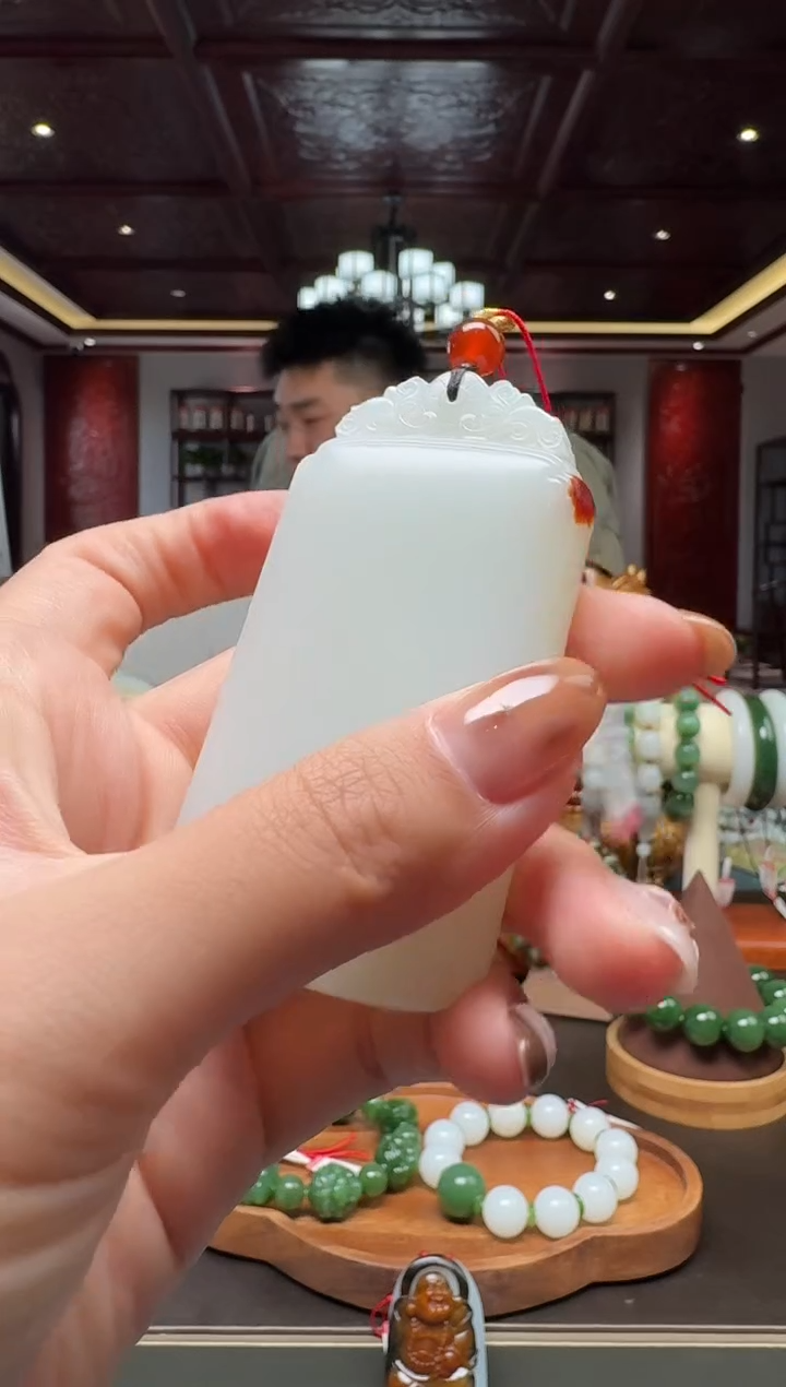 未镶嵌和田玉（子料）挂件叶*111111