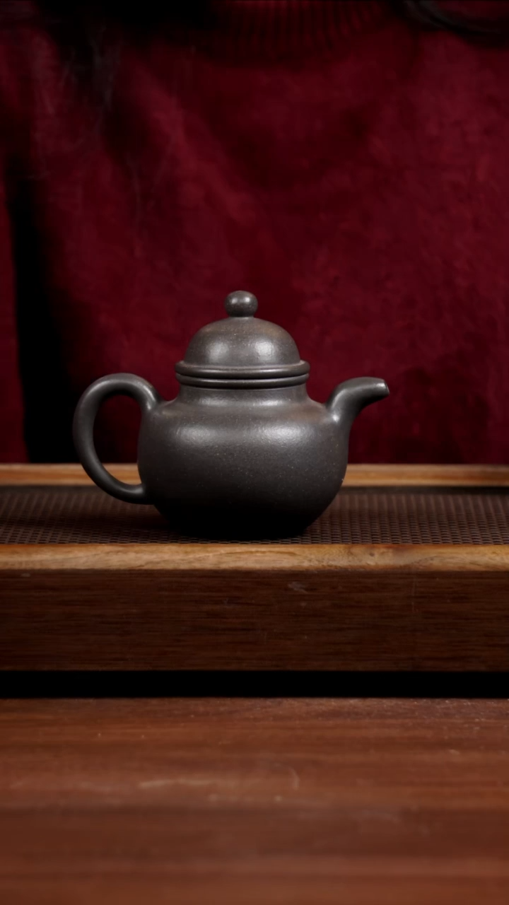 【闪购商品】紫砂茶壶天青掇球220CC