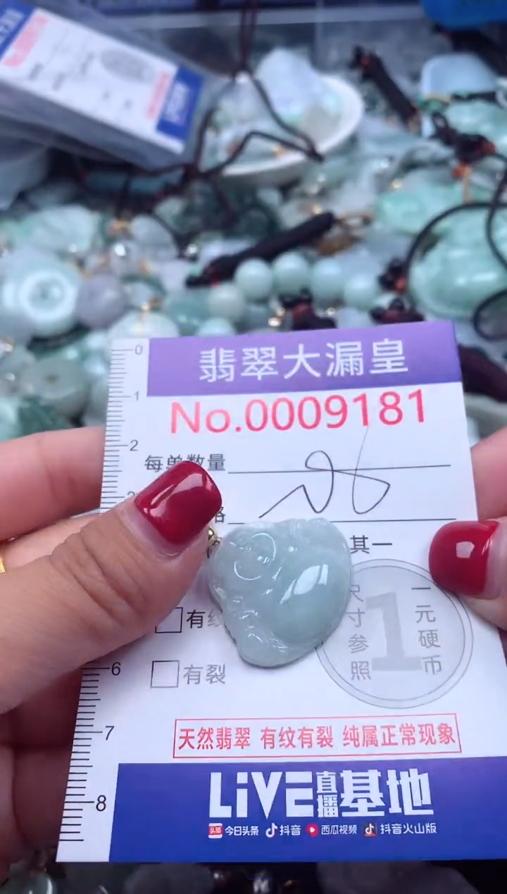 颈饰未镶嵌翡翠9181