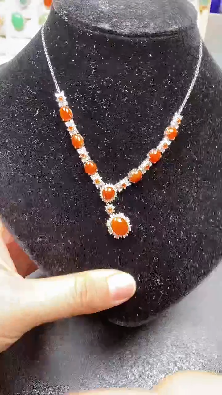 银S925镶嵌戒指翡翠1420