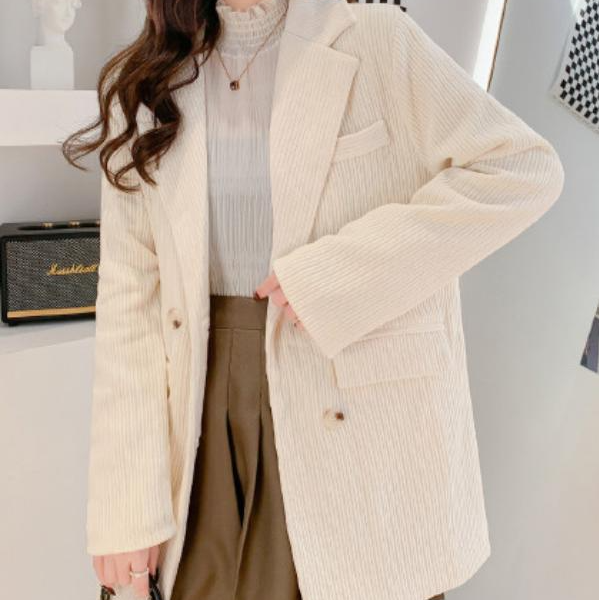 A308 翻领厚款西装