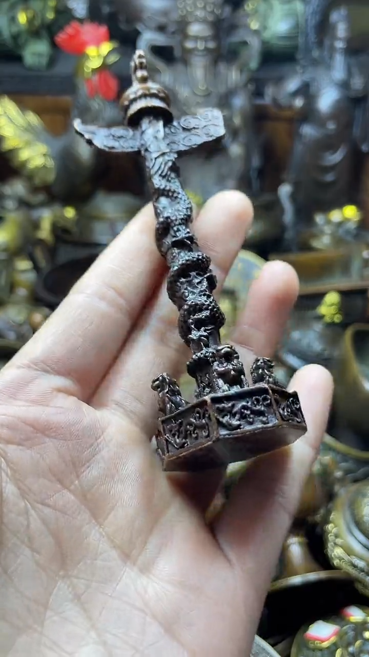 闪购链接，点击下单，有运费险，铜摆件