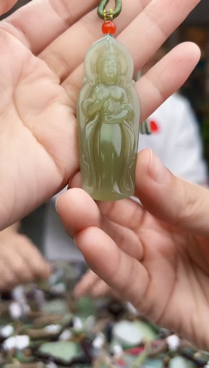 未镶嵌和田玉挂件拍一发一