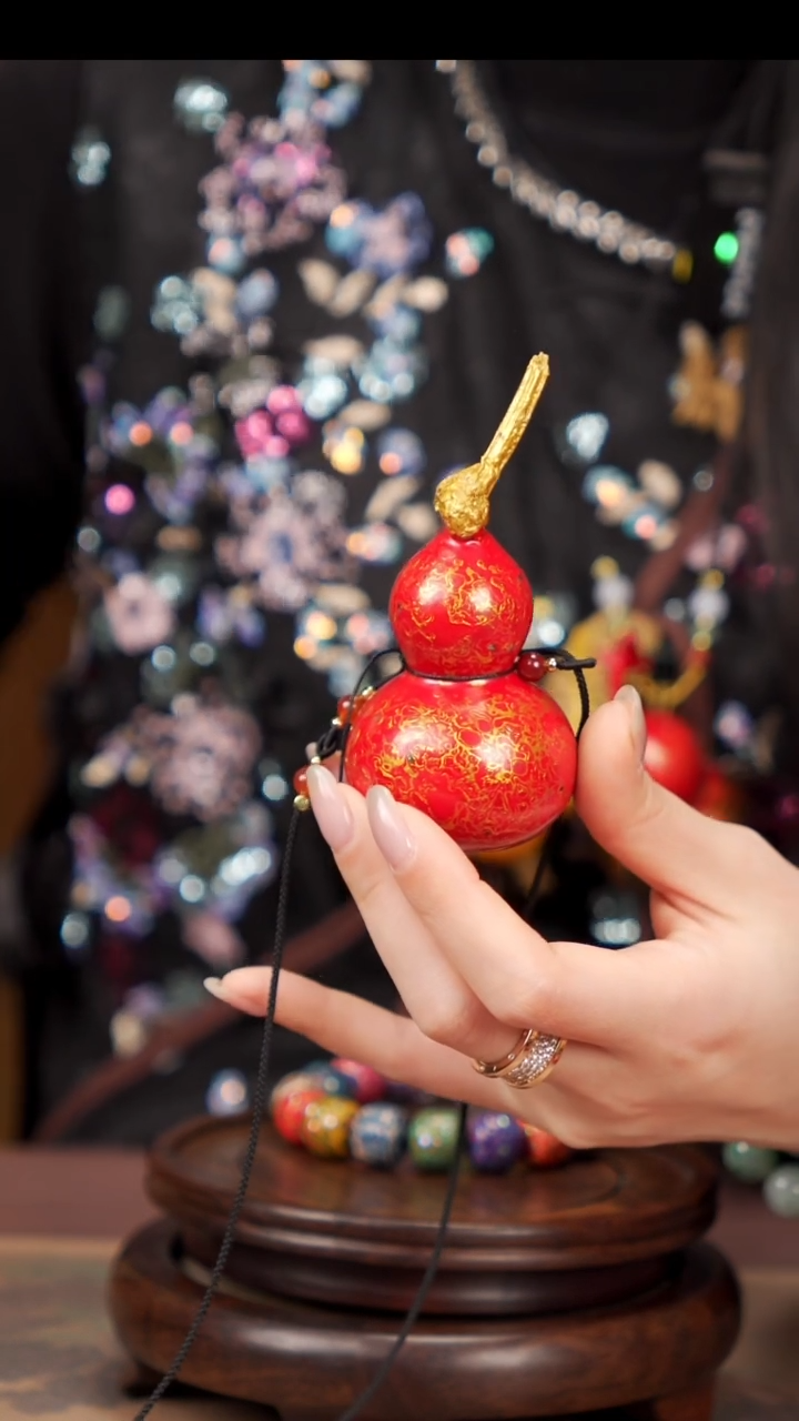 【闪购商品】120易林大漆手捻小葫芦168